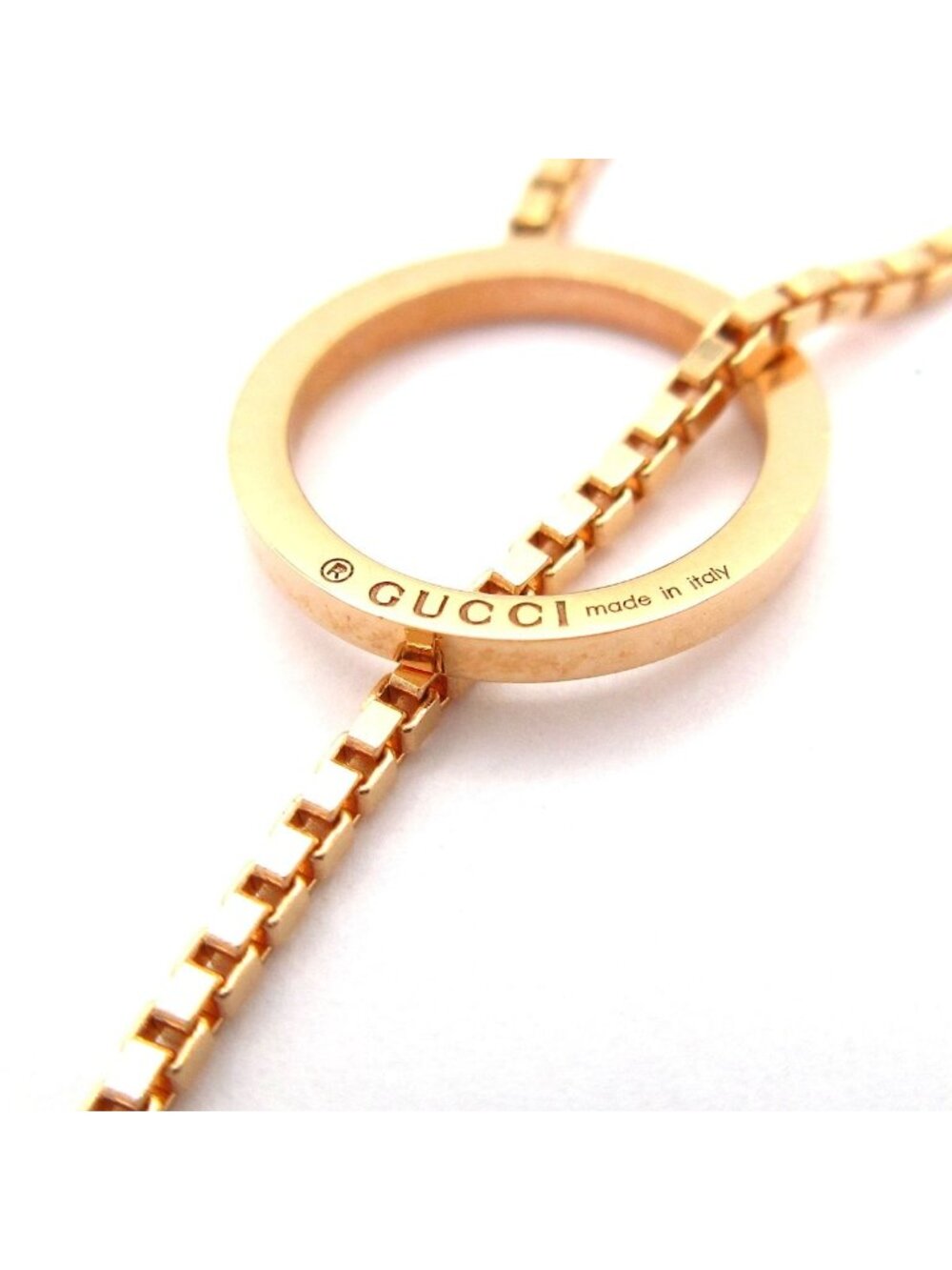 Gucci Necklace Lariat 18k Pink Gold - Picture 5 of 8